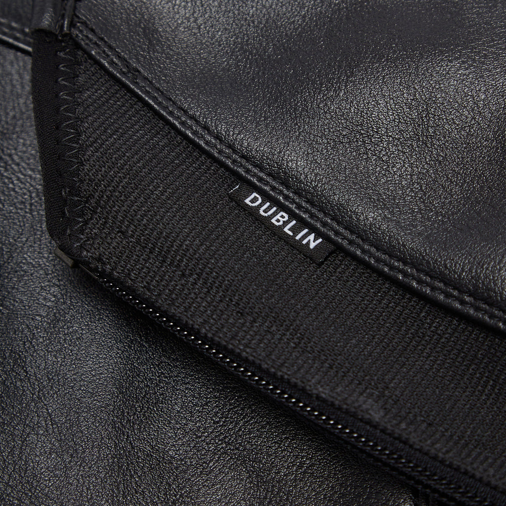 Adults Stretch Fit Half Chaps Black