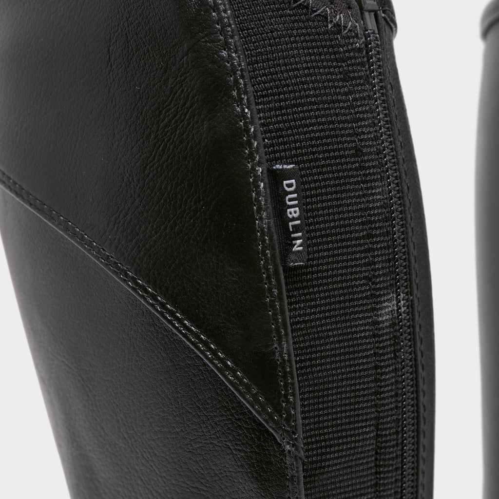 Childs Stretch Fit Half Chaps Black