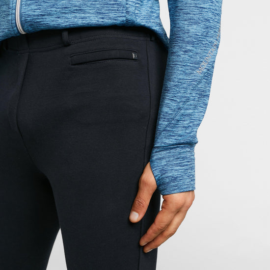 Womens Momentum Supa-Fit Knee Patch Pull On Jodhpurs Navy