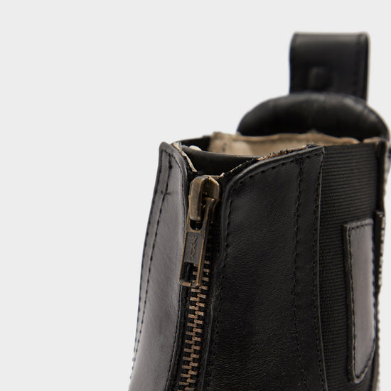 Womens Evolution Zip Paddock Boots Black