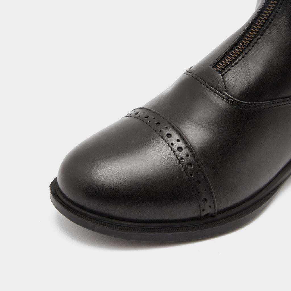Womens Evolution Zip Paddock Boots Black