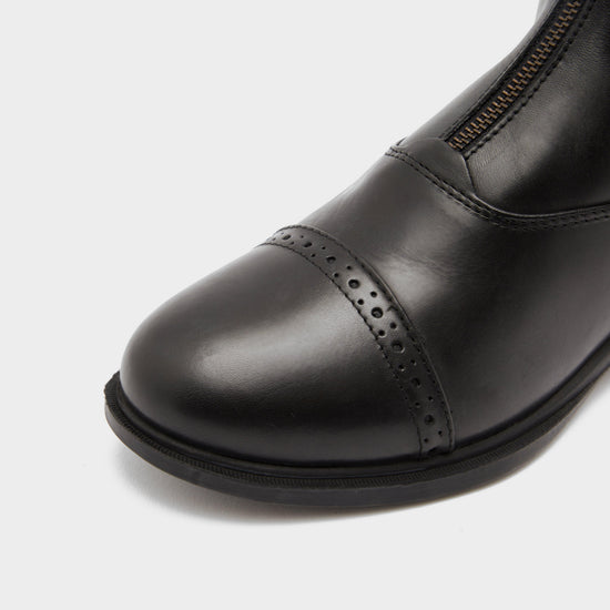 Womens Evolution Zip Paddock Boots Black
