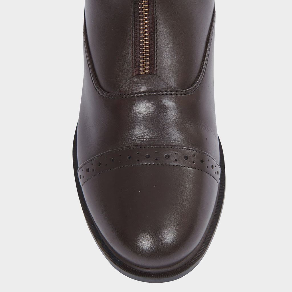 Womens Evolution Zip Paddock Boots Brown