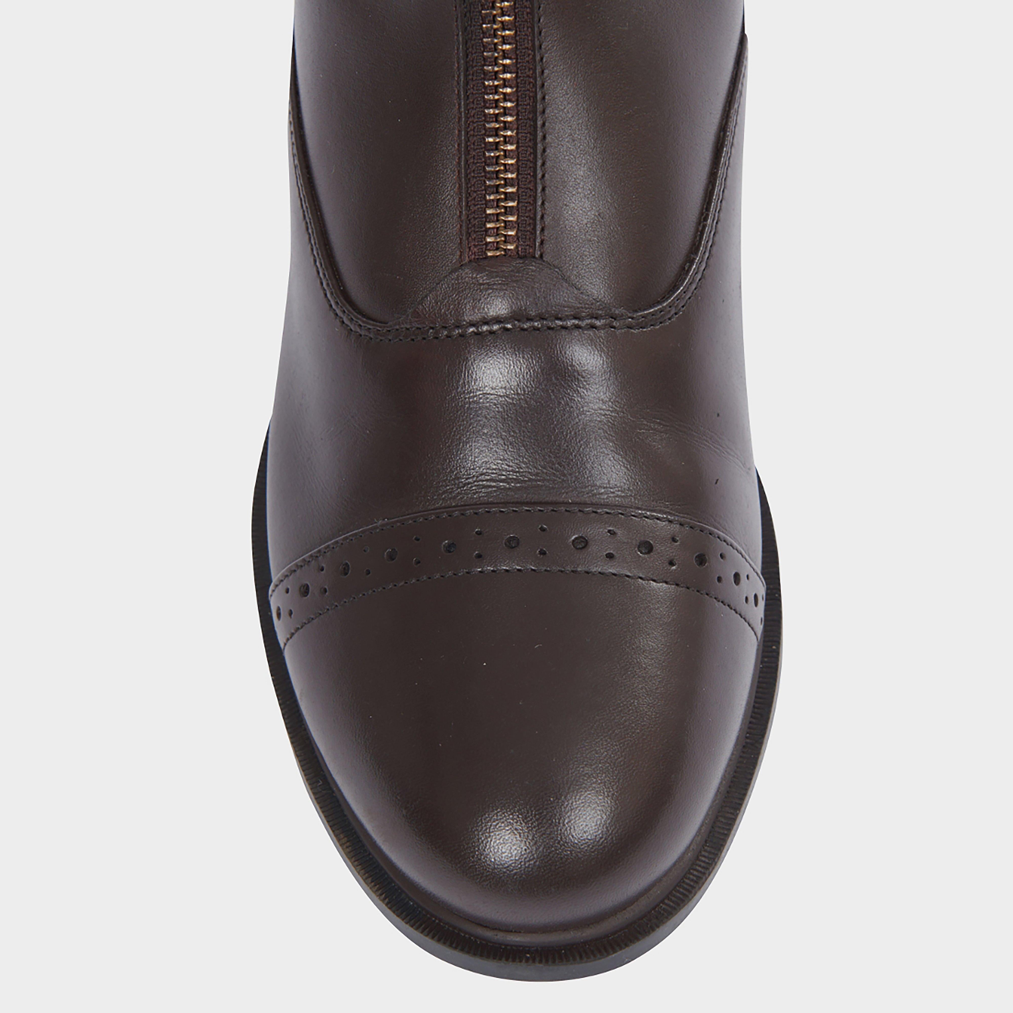 Womens Evolution Zip Paddock Boots Brown