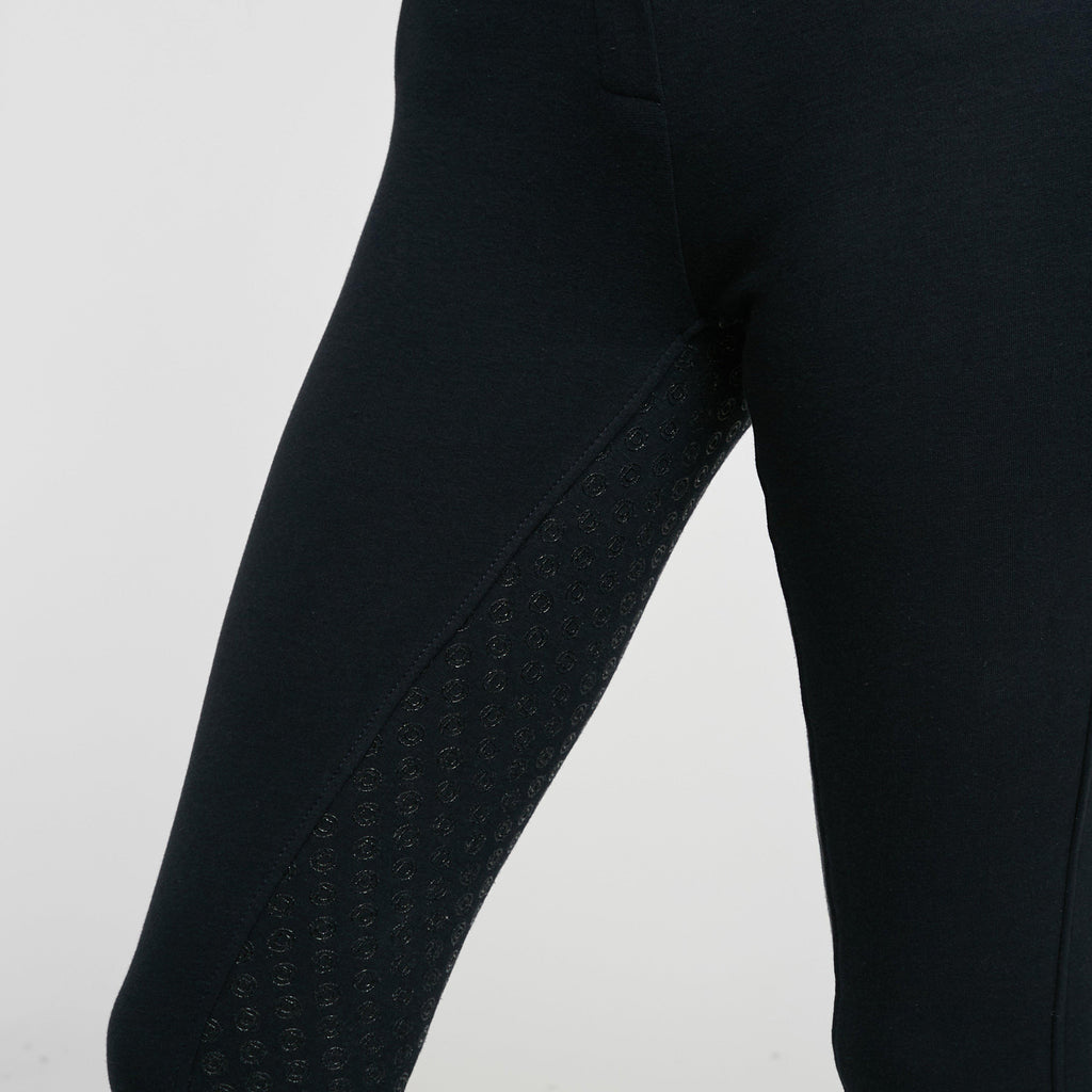 Womens Momentum Supa-Fit Gel Full Seat Zip Up Jodhpurs Navy