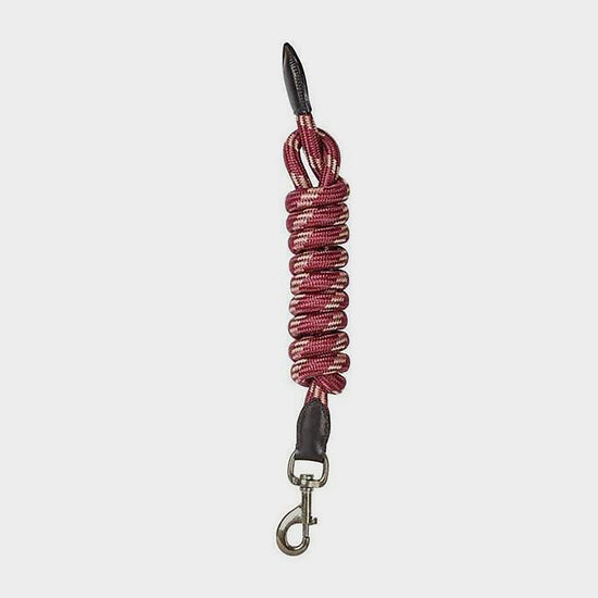 Leather Lead Rope Burgundy