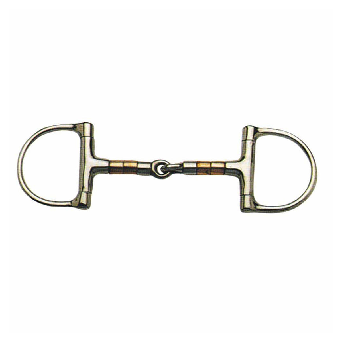 D-Ring Snaffle with Copper Rollers
