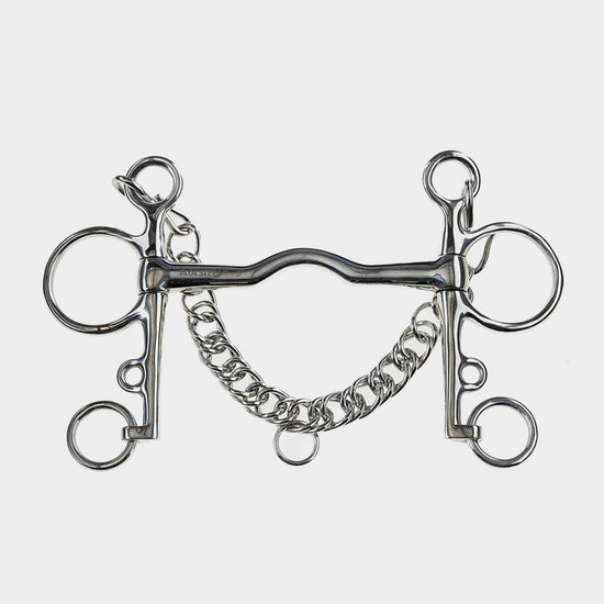 Stainless Steel Cambridge Mouth Pelham Bit