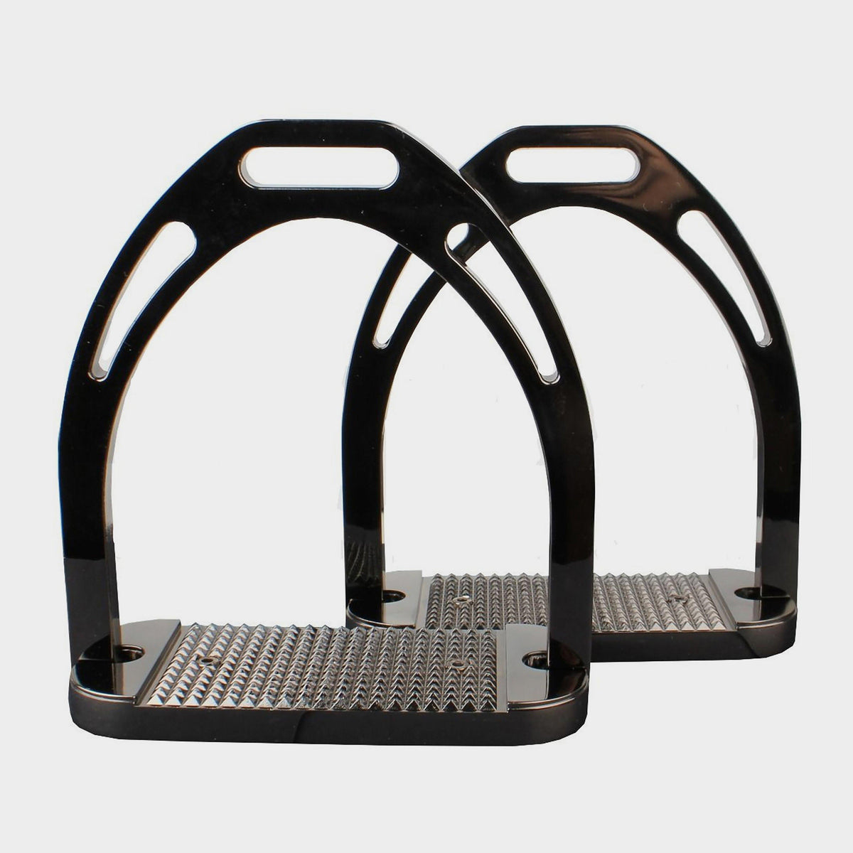 Aluminium Stirrups Black