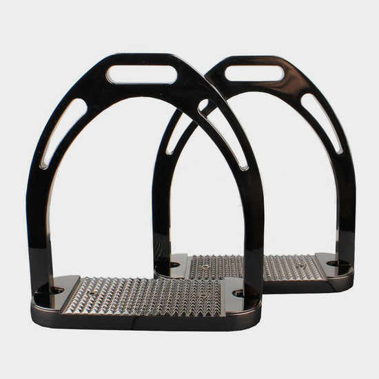 Aluminium Stirrups Black