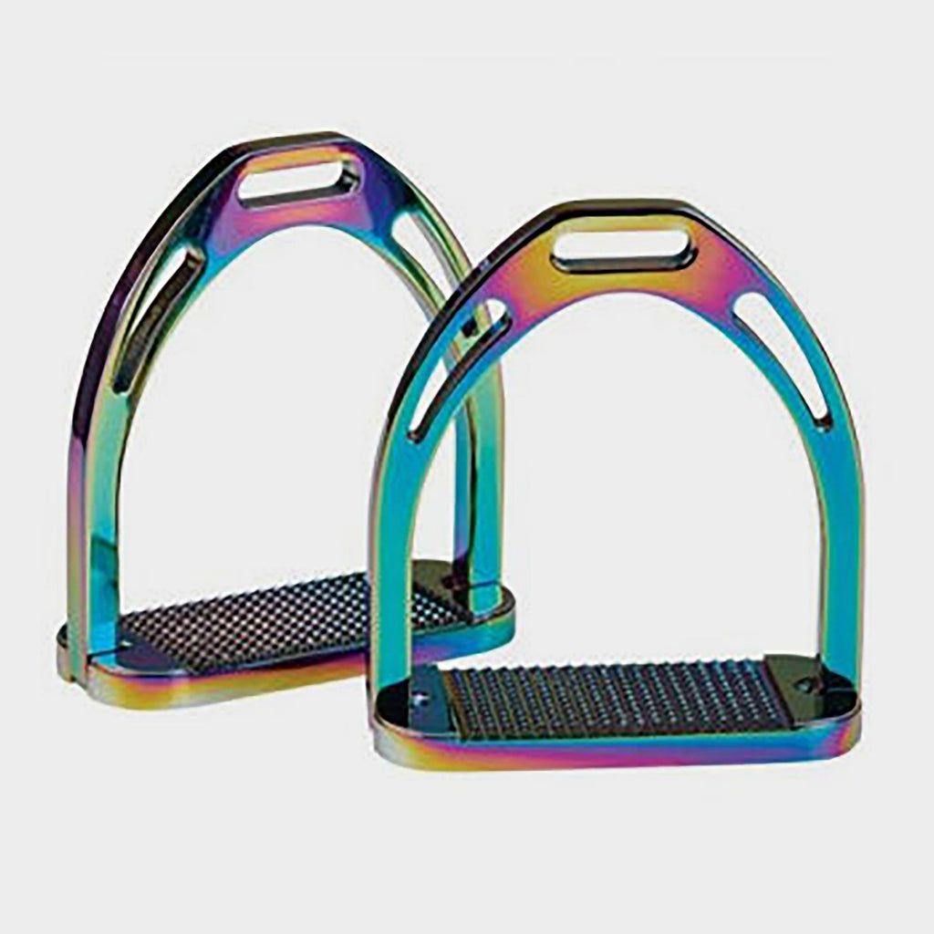Aluminium Stirrups Rainbow