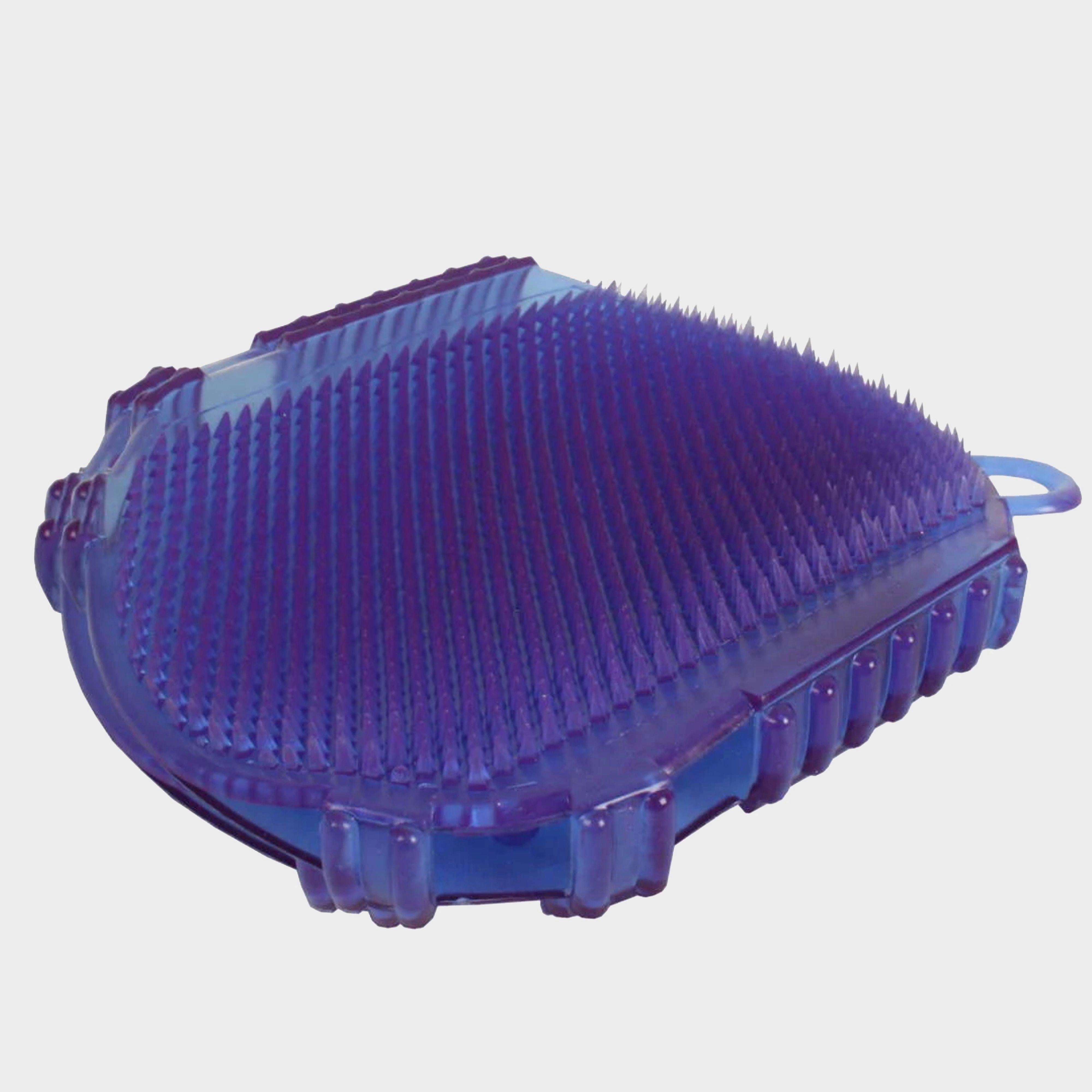 Glitter Massage Scrubbing Mitt Purple