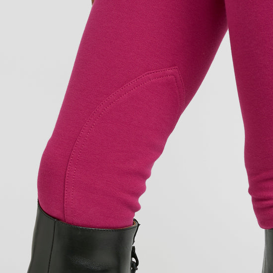 Childs Warm Up II Jodhpurs Fuschia
