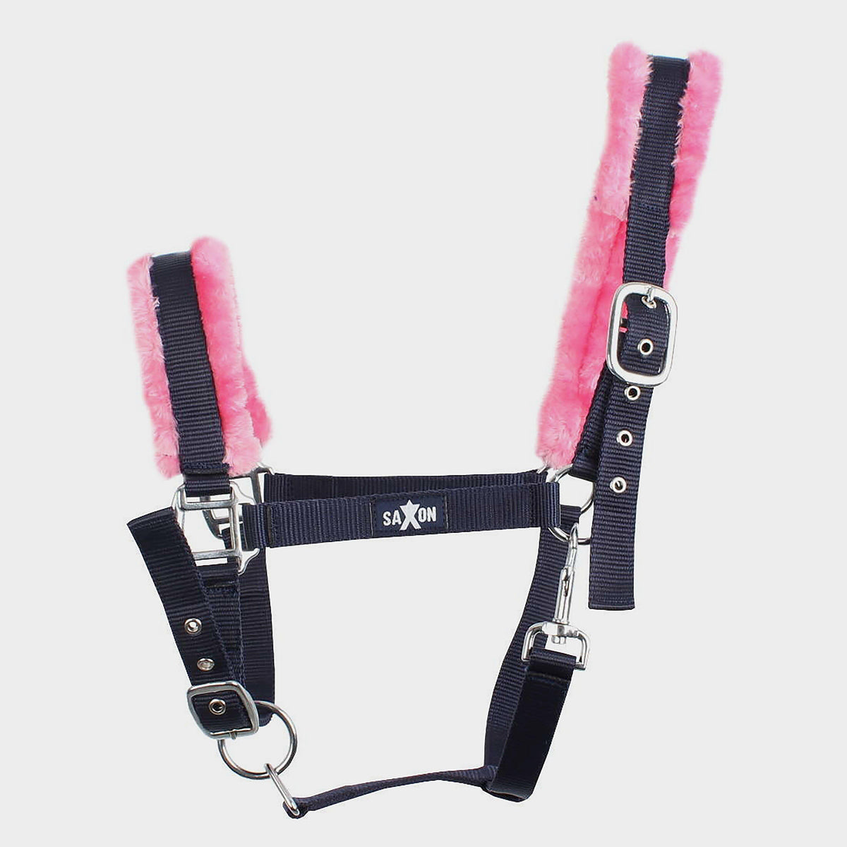 Element Fleece Headcollar Navy/Pink