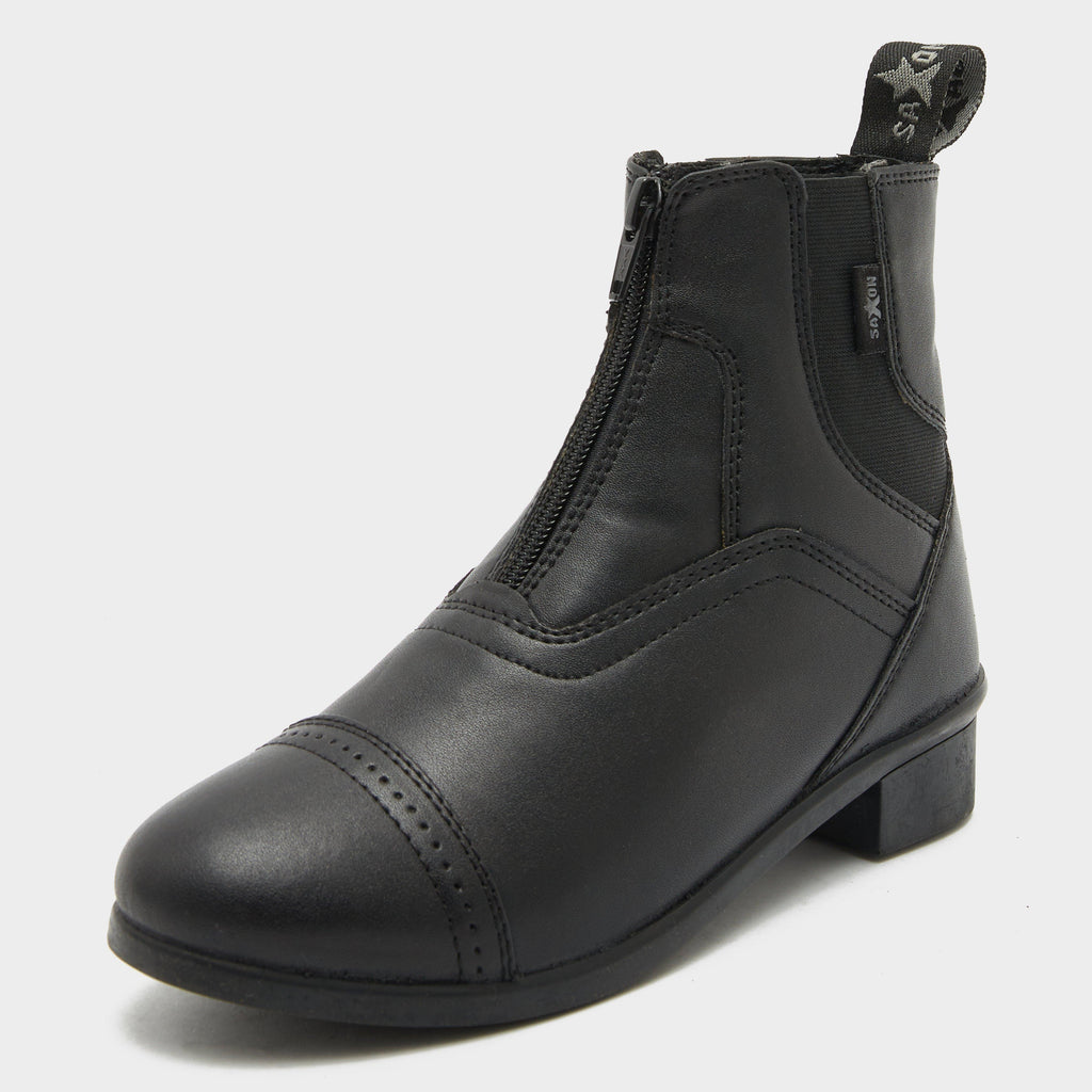 Childs Syntovia Zip Paddock Boots Black