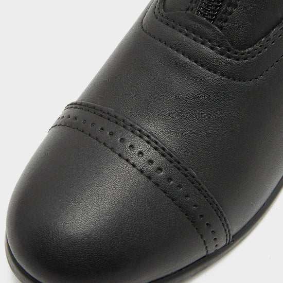 Childs Syntovia Zip Paddock Boots Black