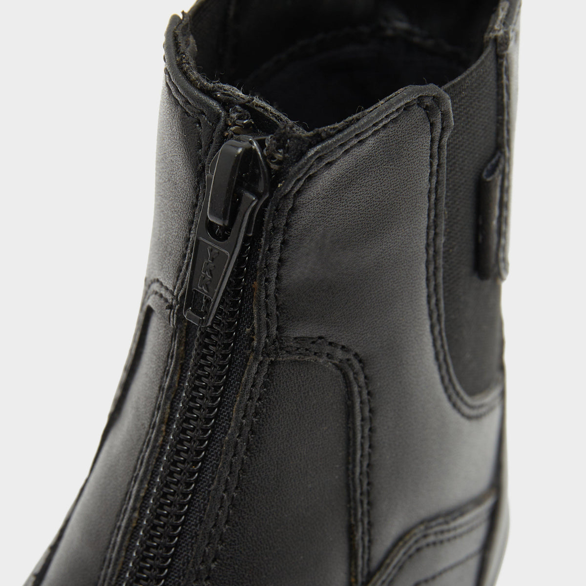 Childs Syntovia Zip Paddock Boots Black