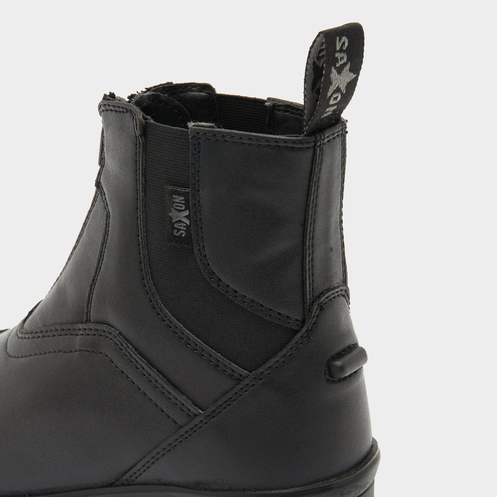 Childs Syntovia Zip Paddock Boots Black