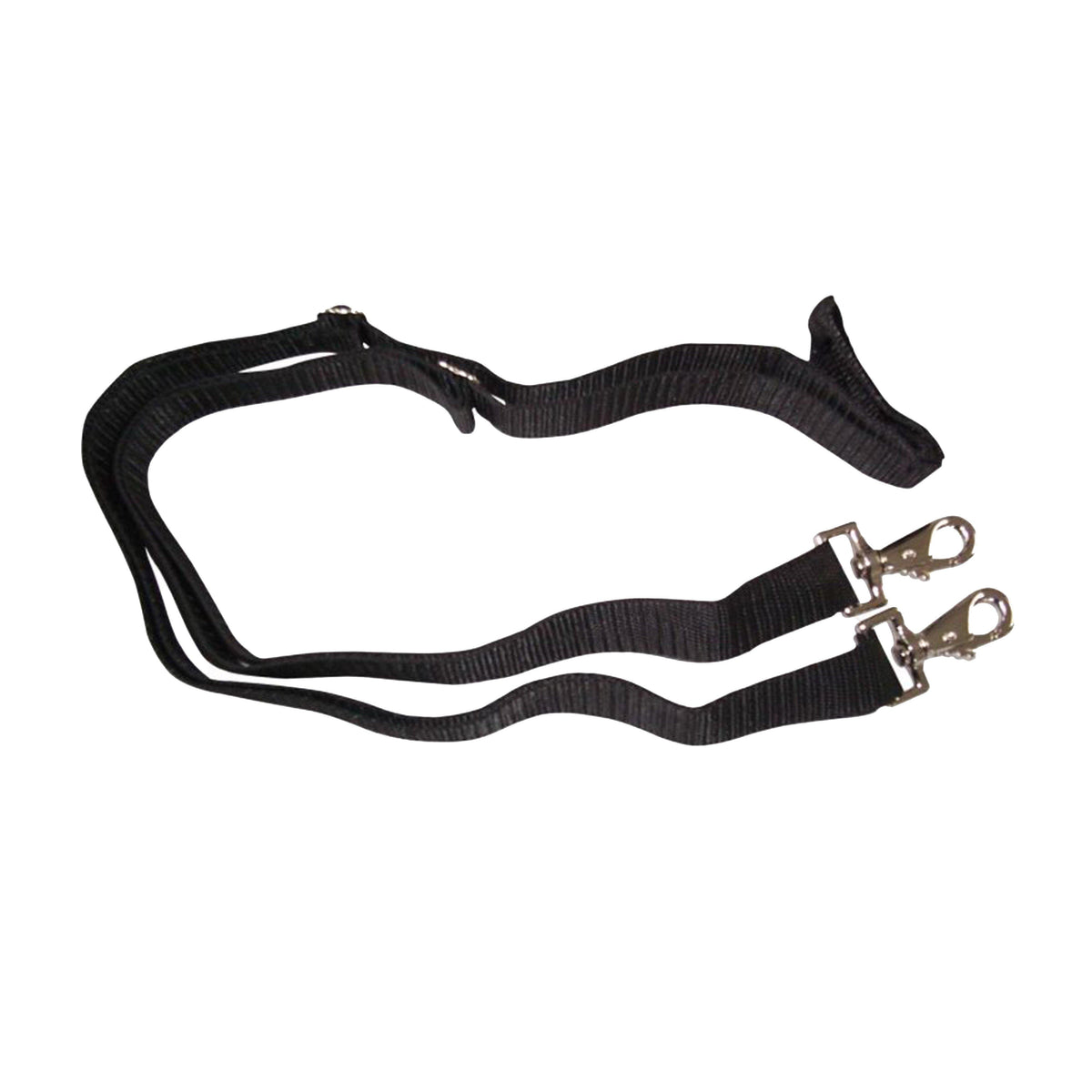 Webbed Leg Straps Black