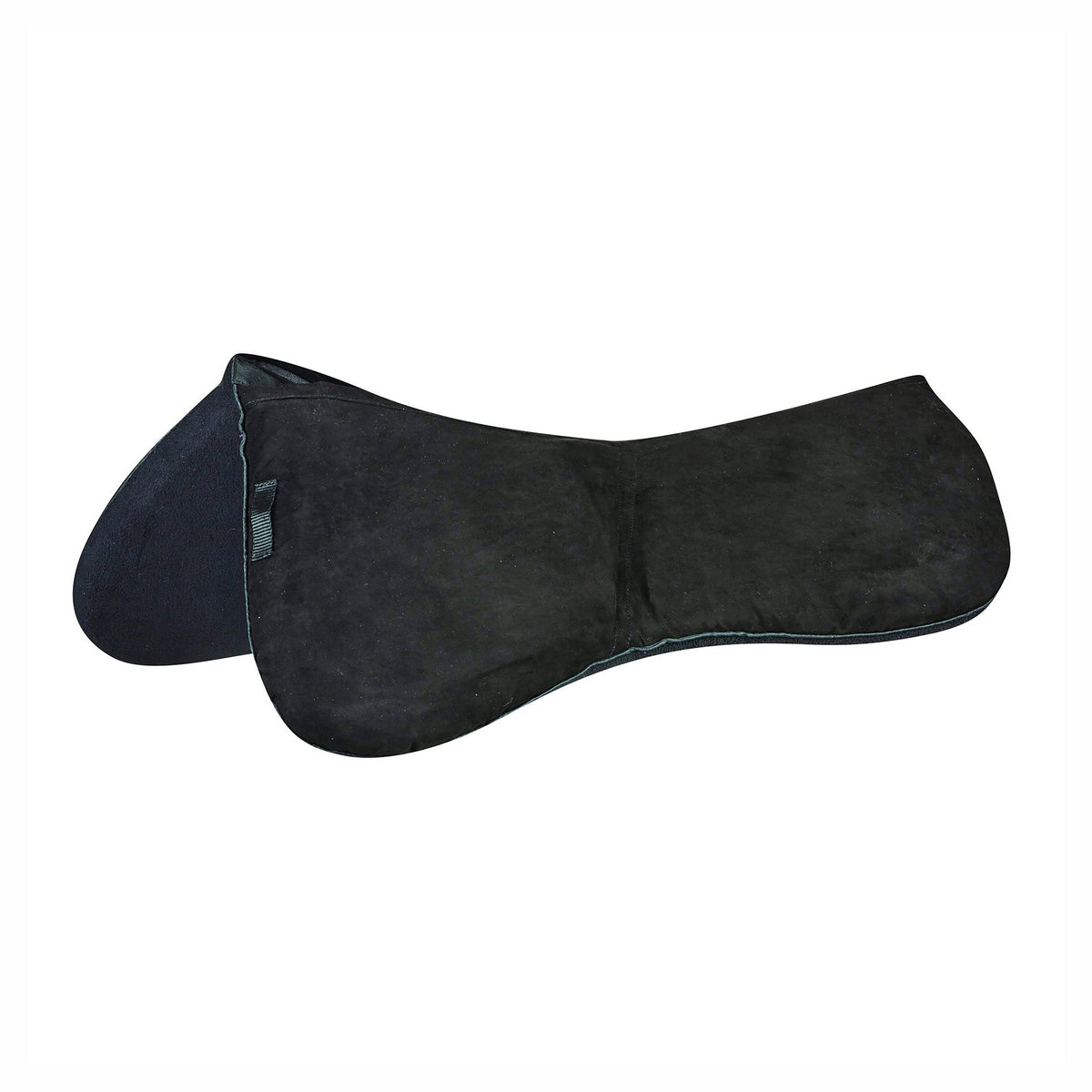 Memory Foam Shimmable Half Pad Black