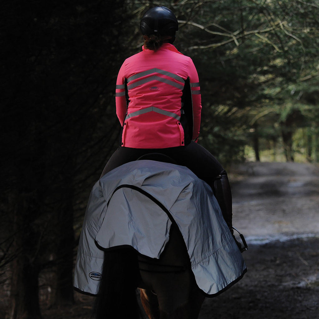 Reflective Wrap Exercise Sheet Silver/Black