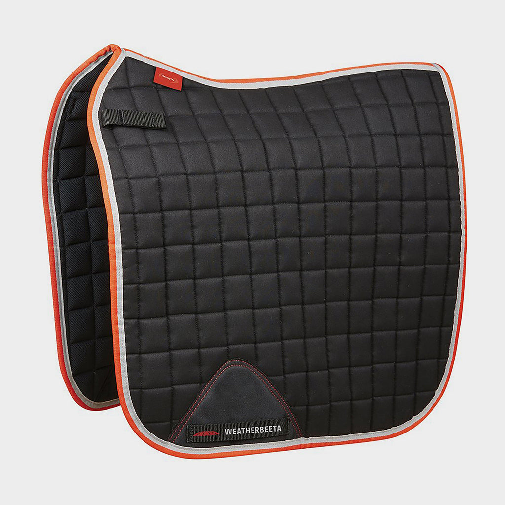 Therapy-Tec Dressage Saddle Pad Black/Silver/Red