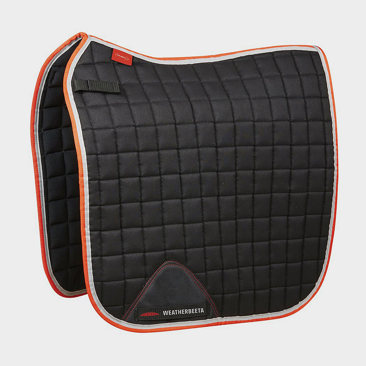 Therapy-Tec Dressage Saddle Pad Black/Silver/Red
