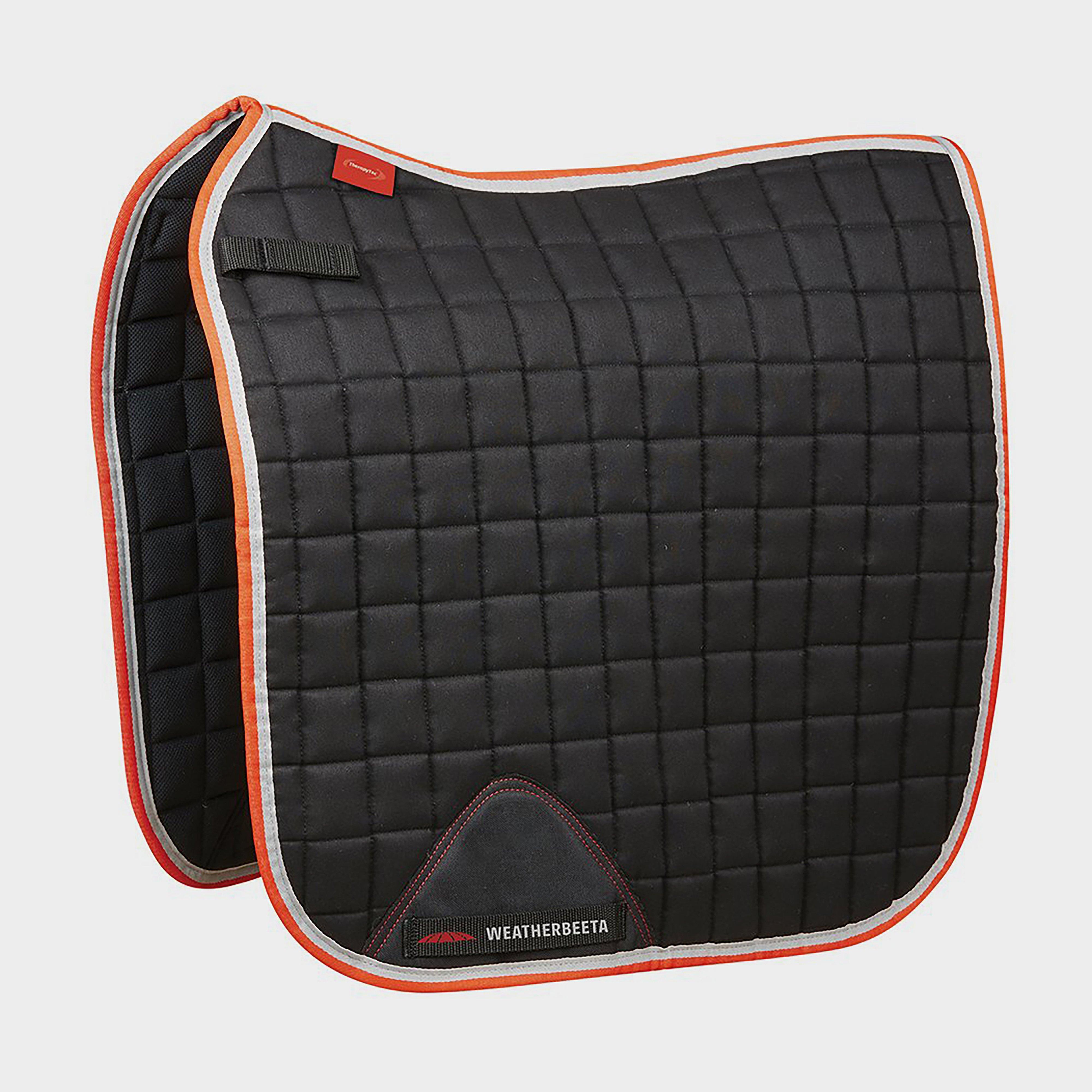 Therapy-Tec Dressage Saddle Pad Black/Silver/Red