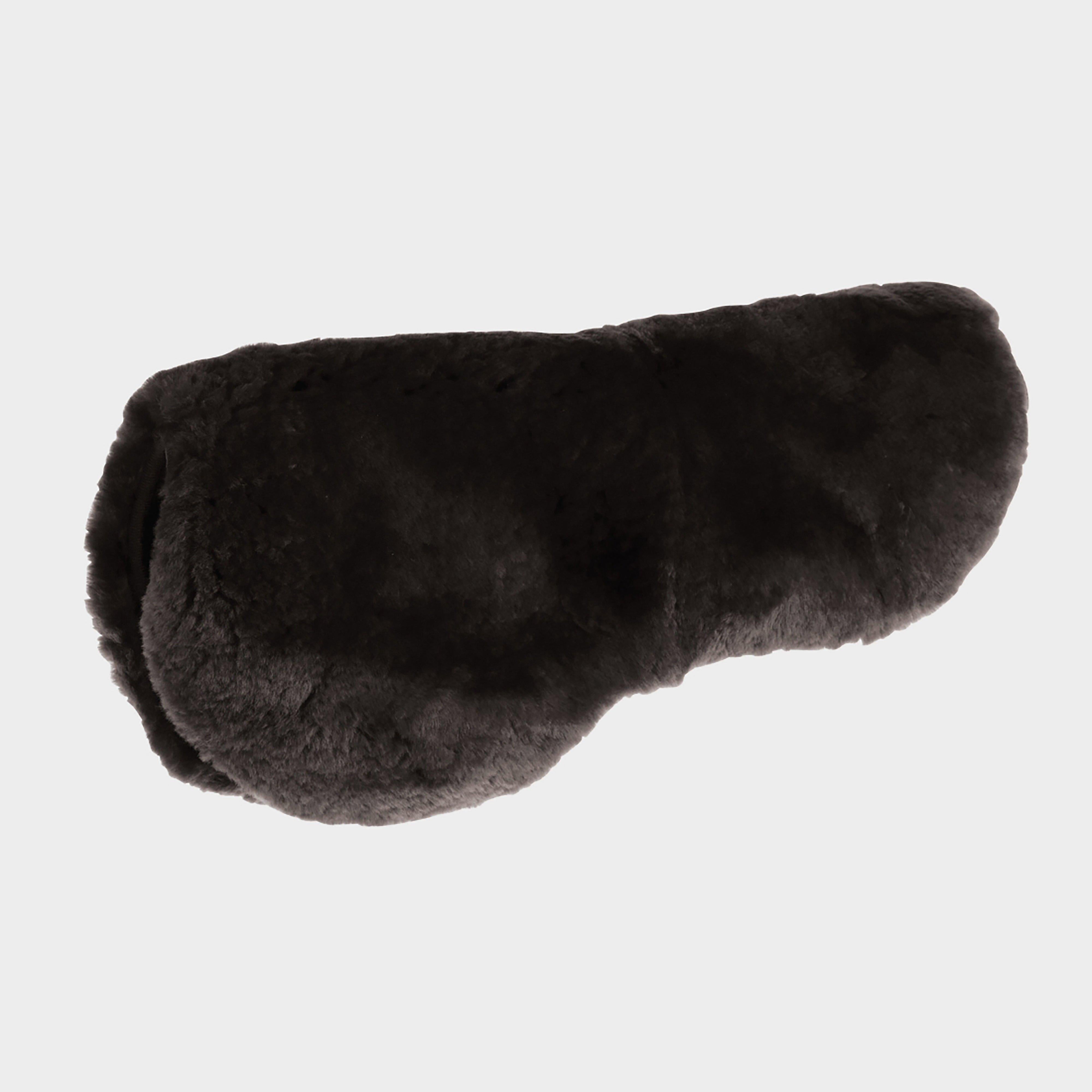 Merino Sheepskin Seat Saver Black