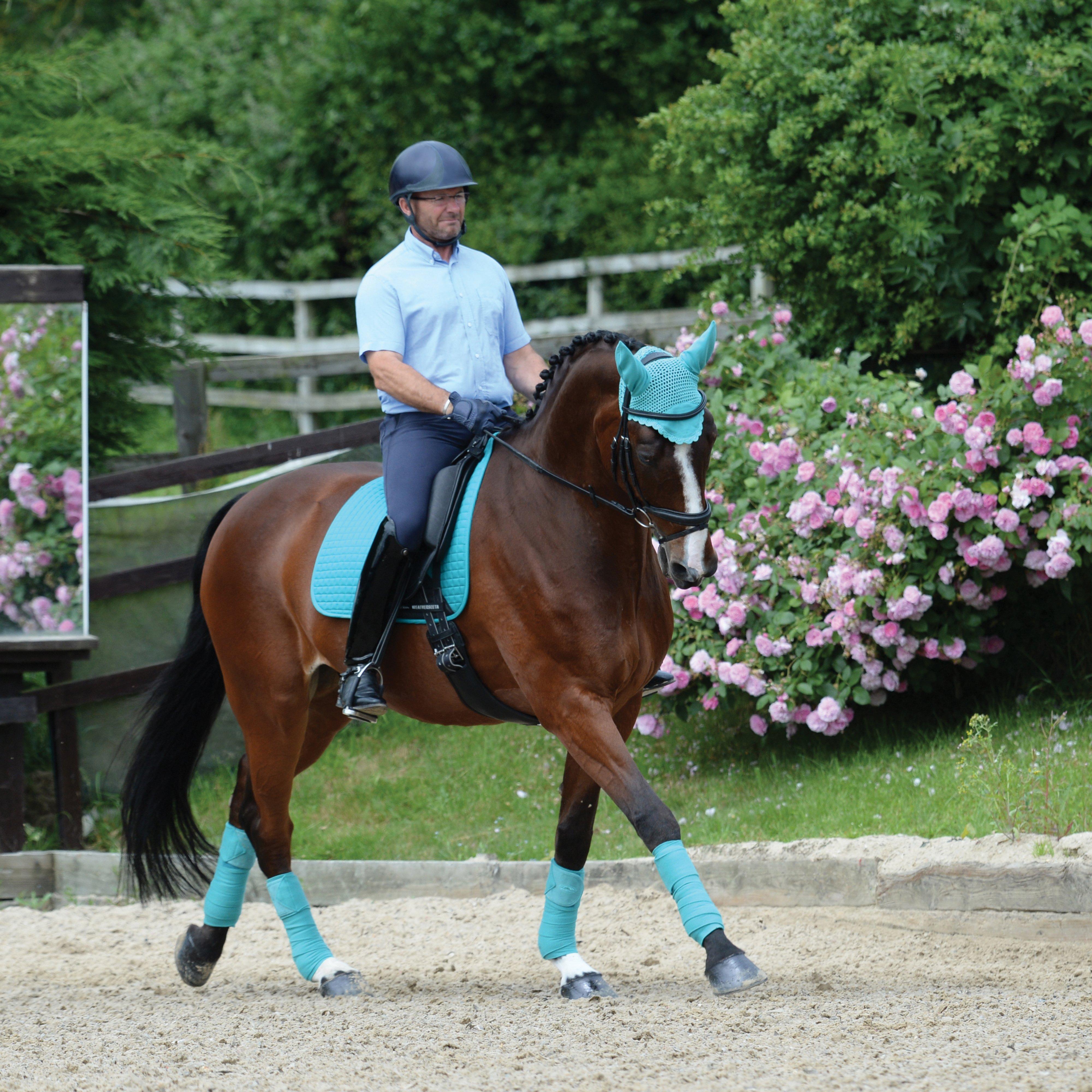 Prime Dressage Saddle Pad Turquoise