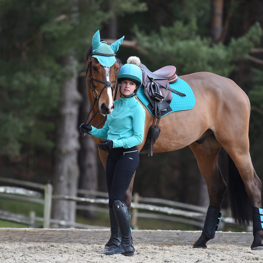 Prime Jump Saddle Pad Turquoise