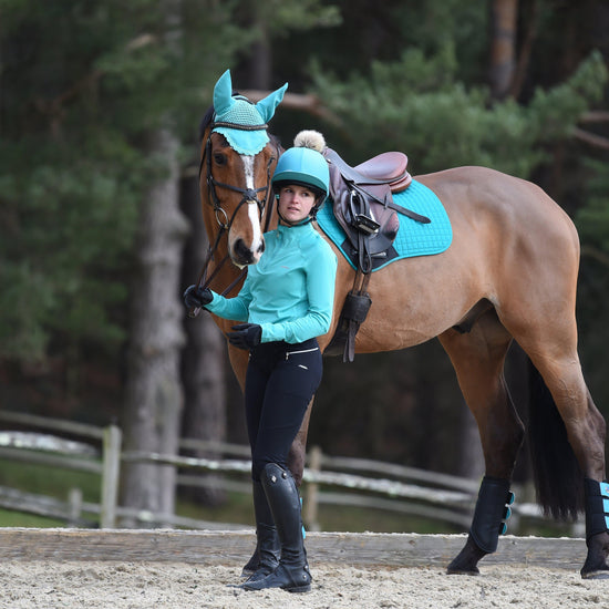 Prime Jump Saddle Pad Turquoise