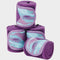 Marble Fleece Bandages Purple Swirl Marble Print