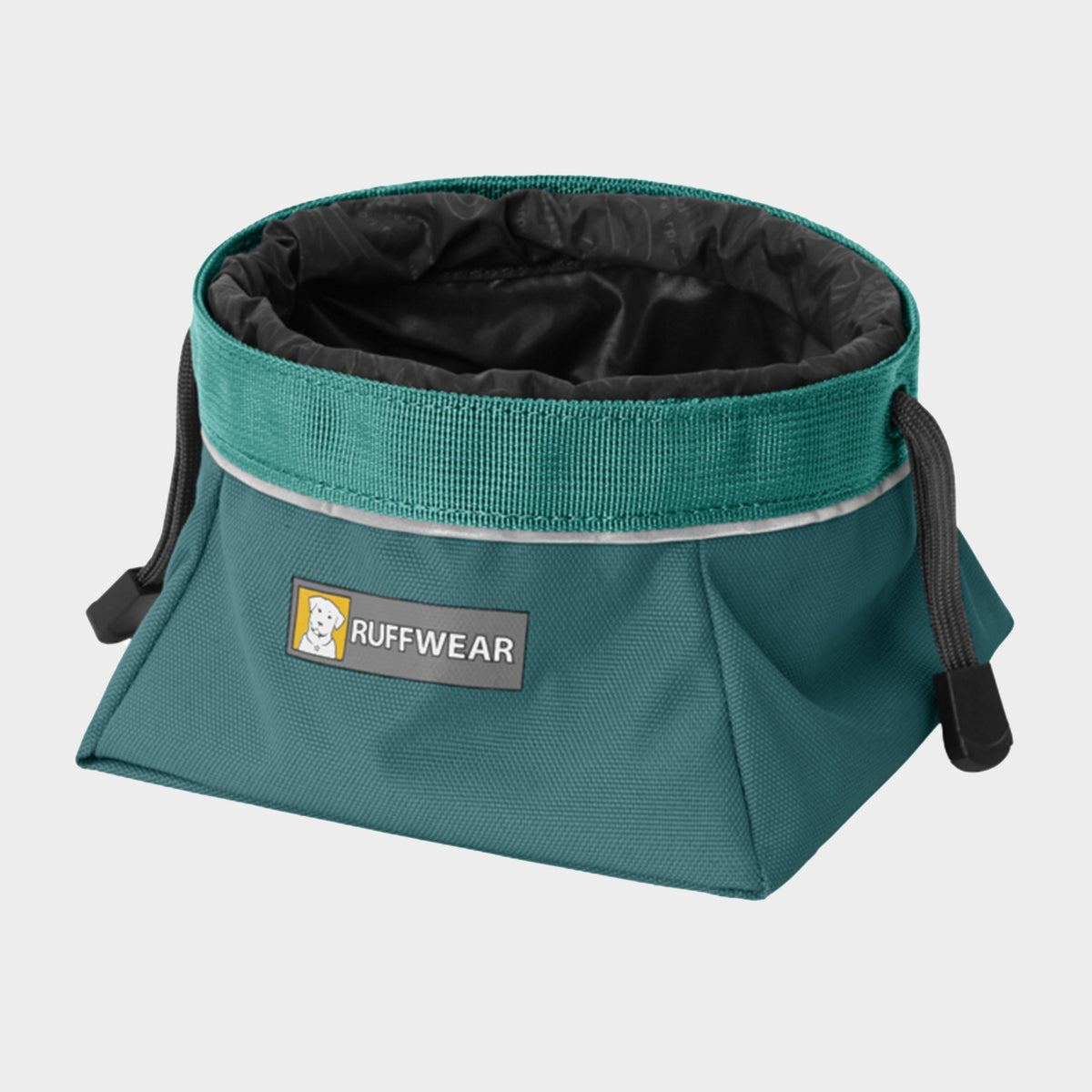 Quencher Cinch Top Packable Dog Bowl Teal