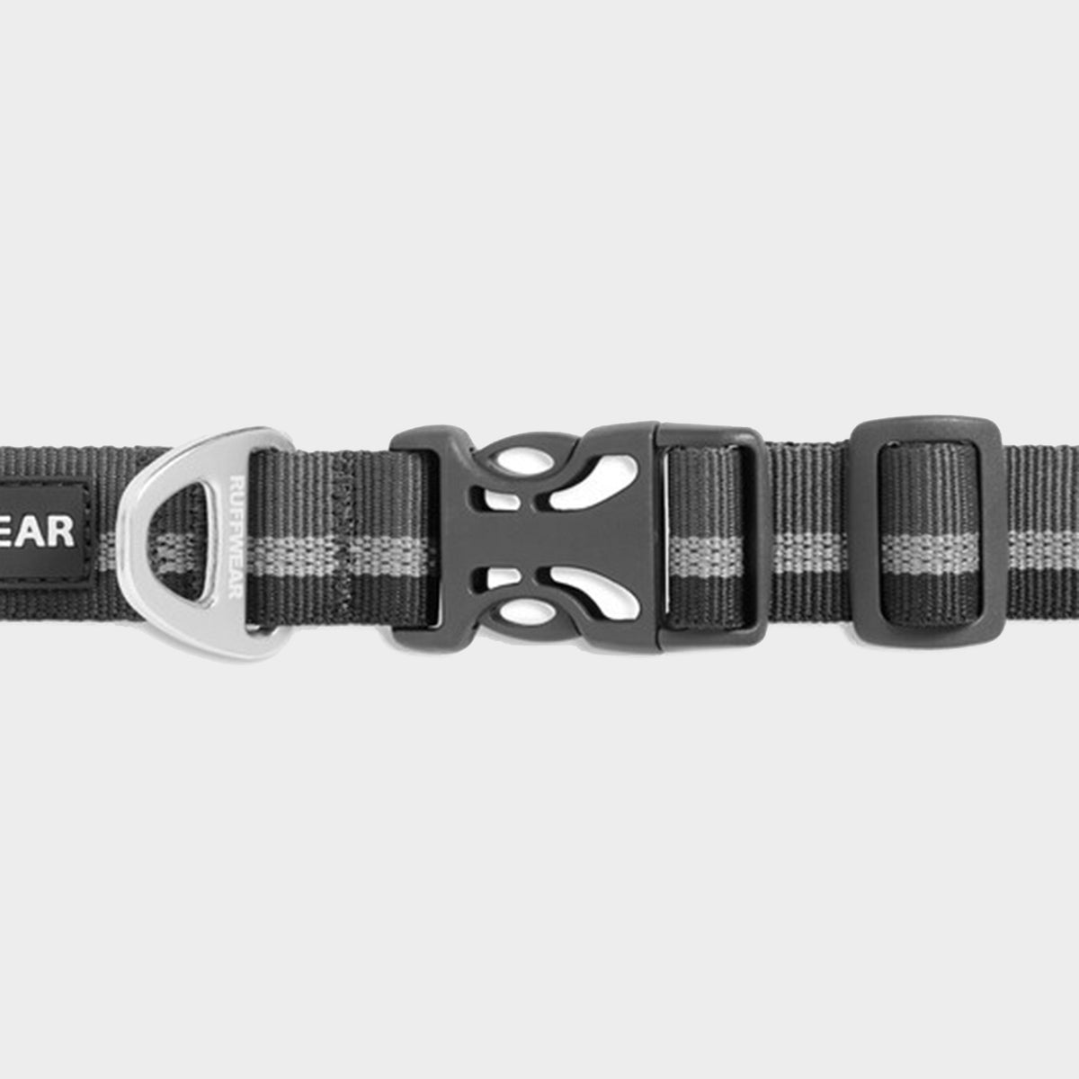 Crag Reflective Dog Collar Grey