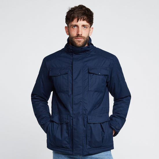 Mens Eastyn Waterproof Insulated Jacket Navy