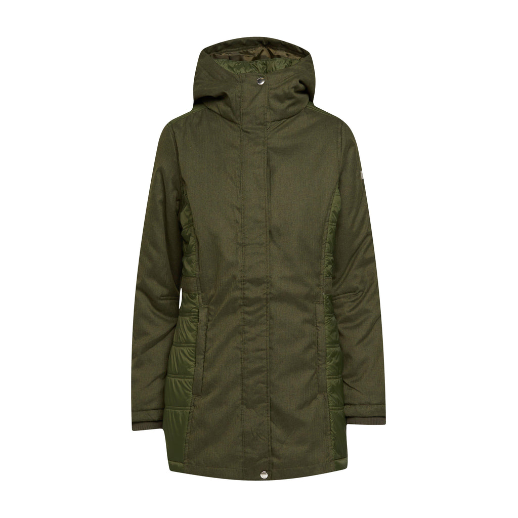Womens Kennedie Insulated Jacket Khaki