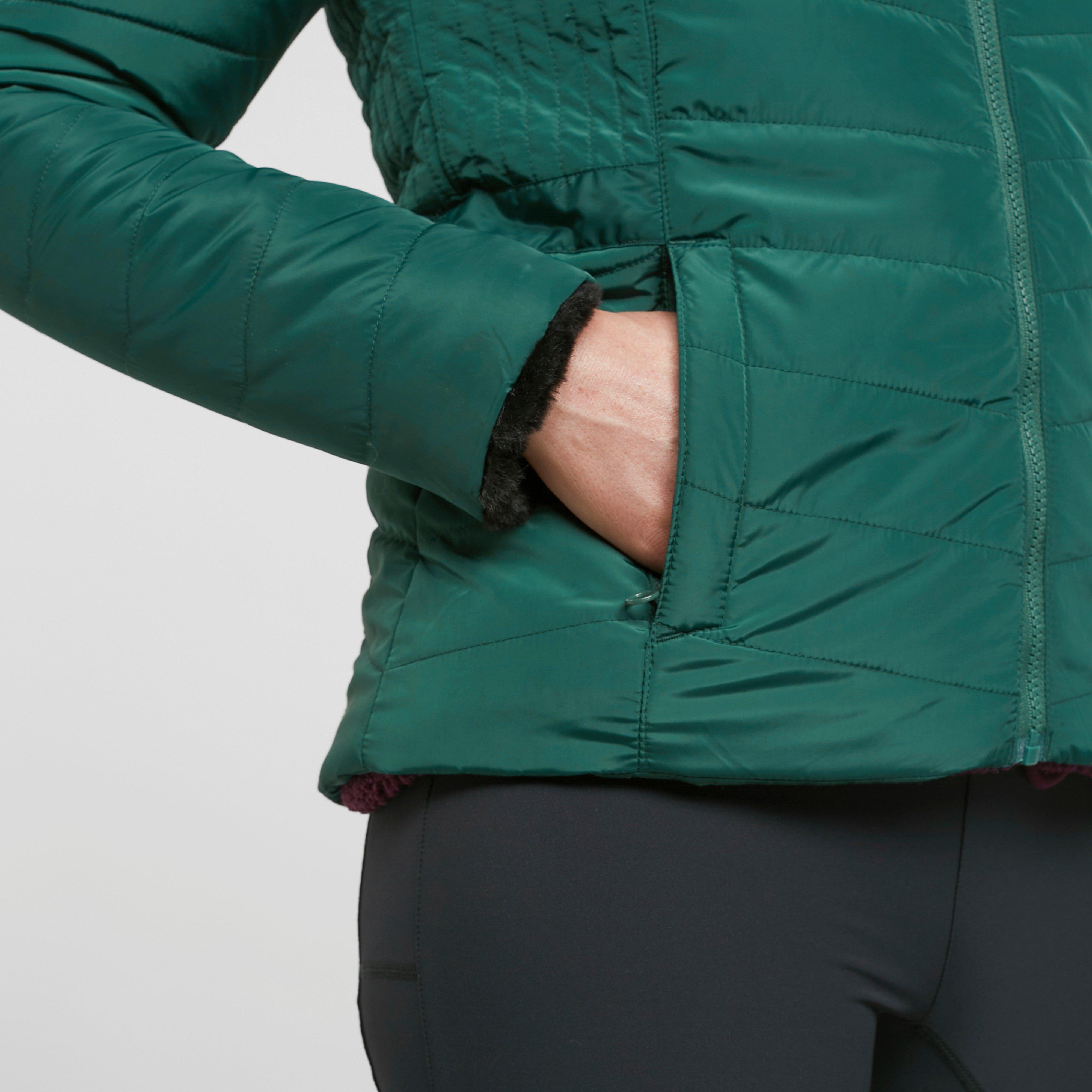 Womens Winslow Insulated Quilted Jacket Evergreen