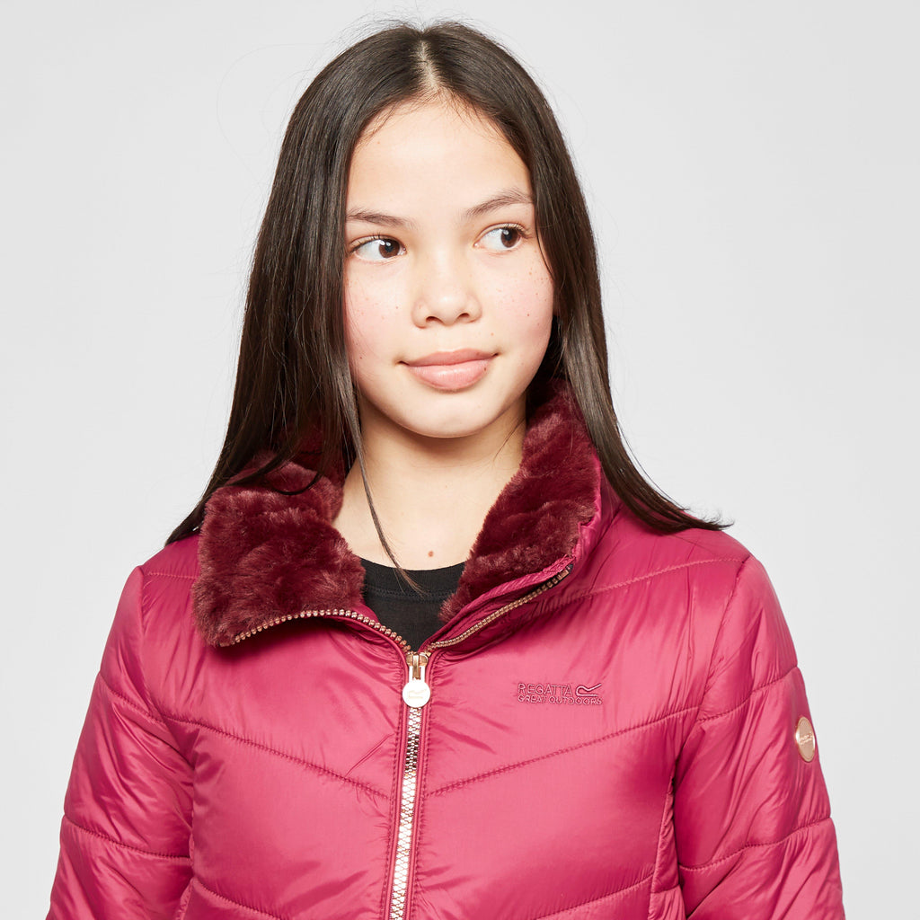 Kids Vedetta Insulated Jacket Raspberry Radience