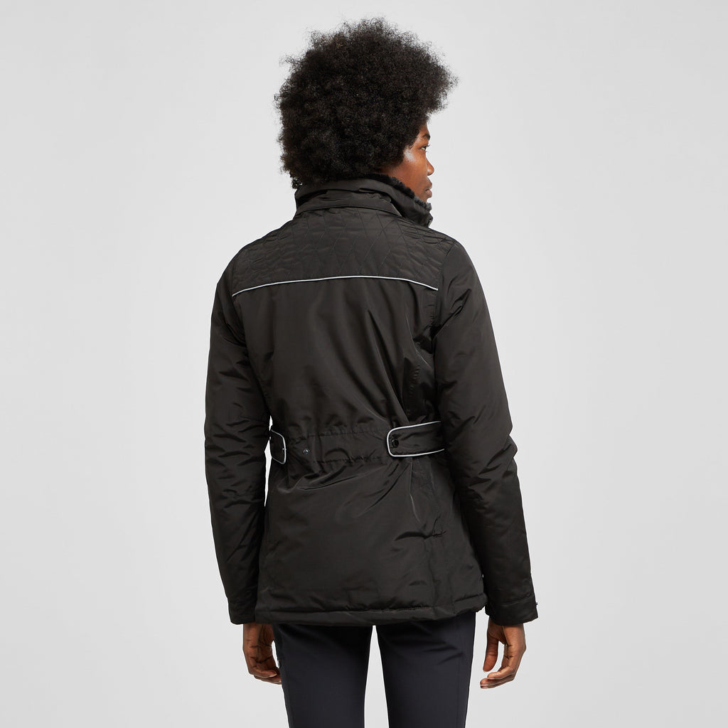 Womens Linnette Waterproof Insulated Jacket Black