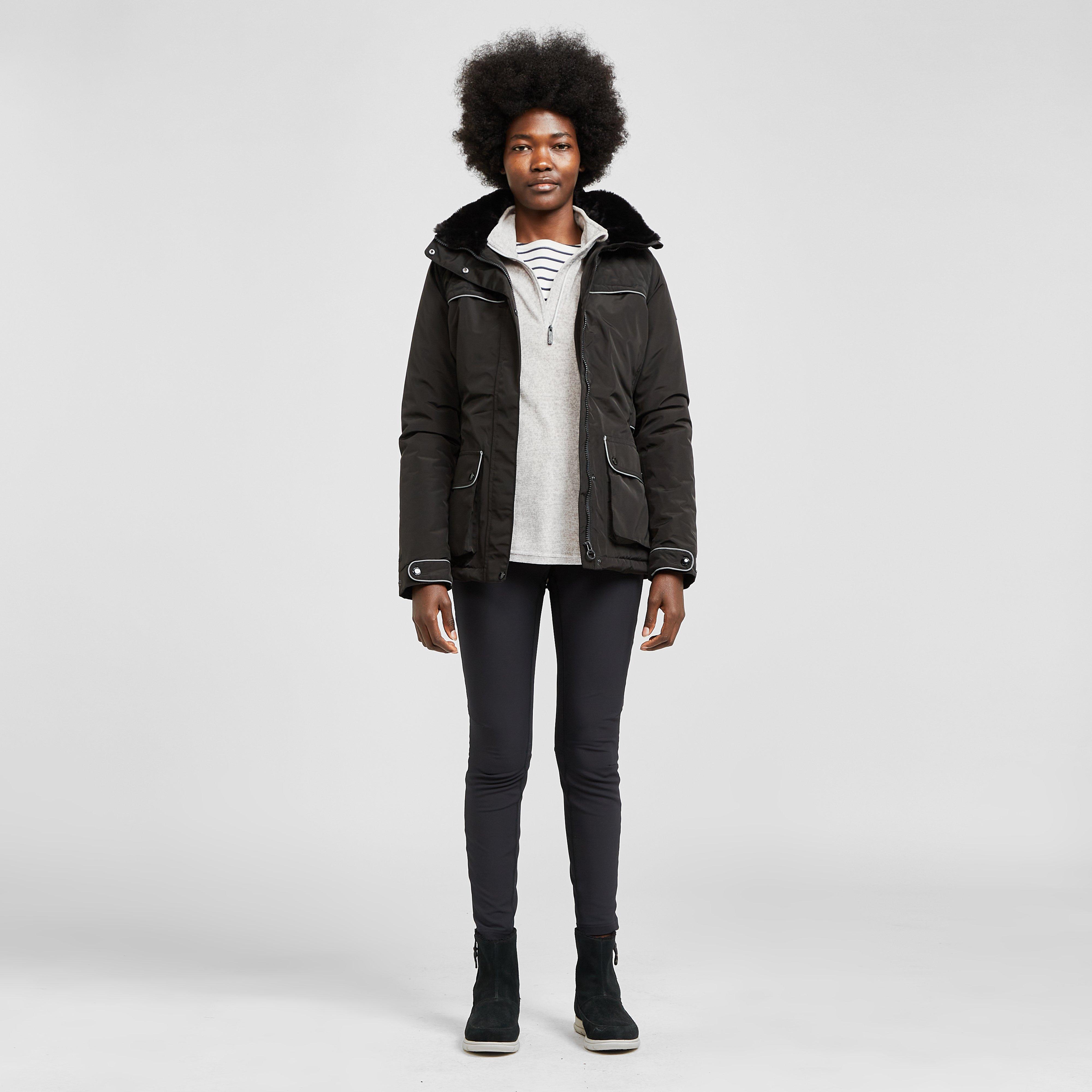 Womens Linnette Waterproof Insulated Jacket Black