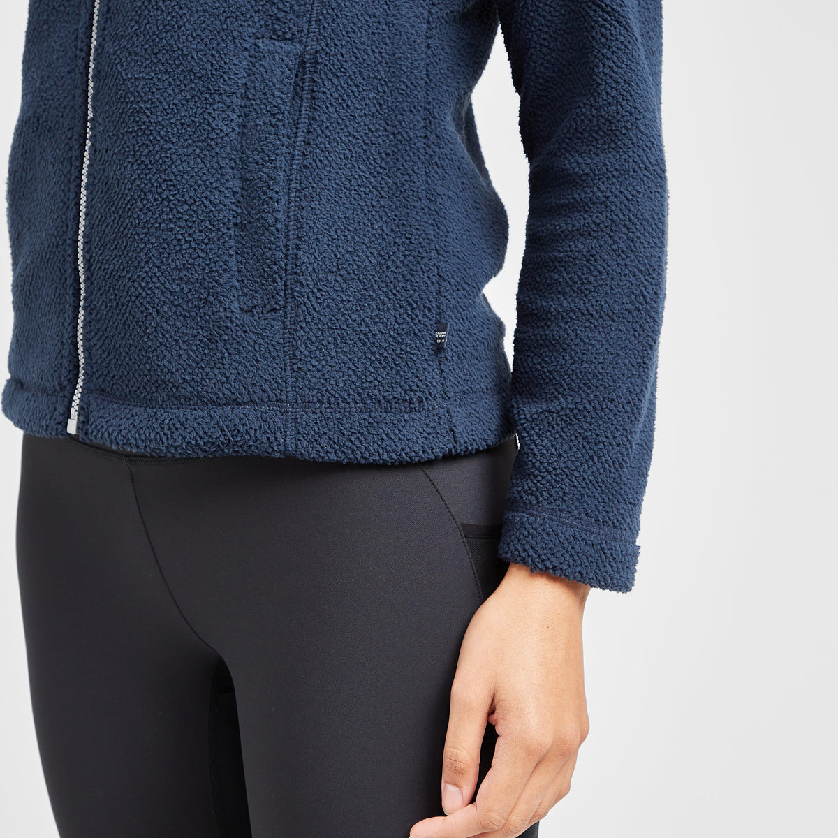 Womens Zabelle Fleece Navy Fluffy