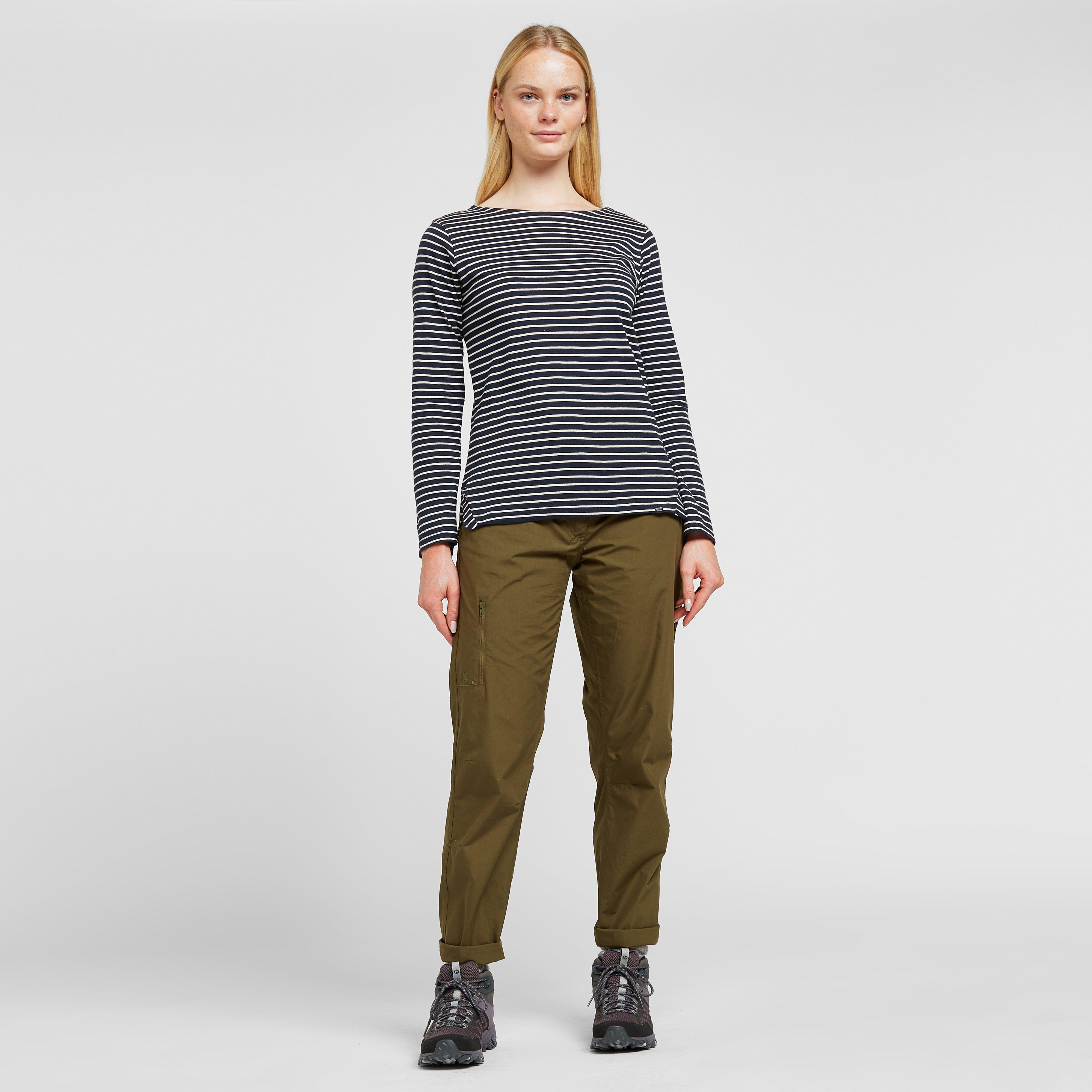 Women's Fernanda Long Sleeve Top Navy White Stripe