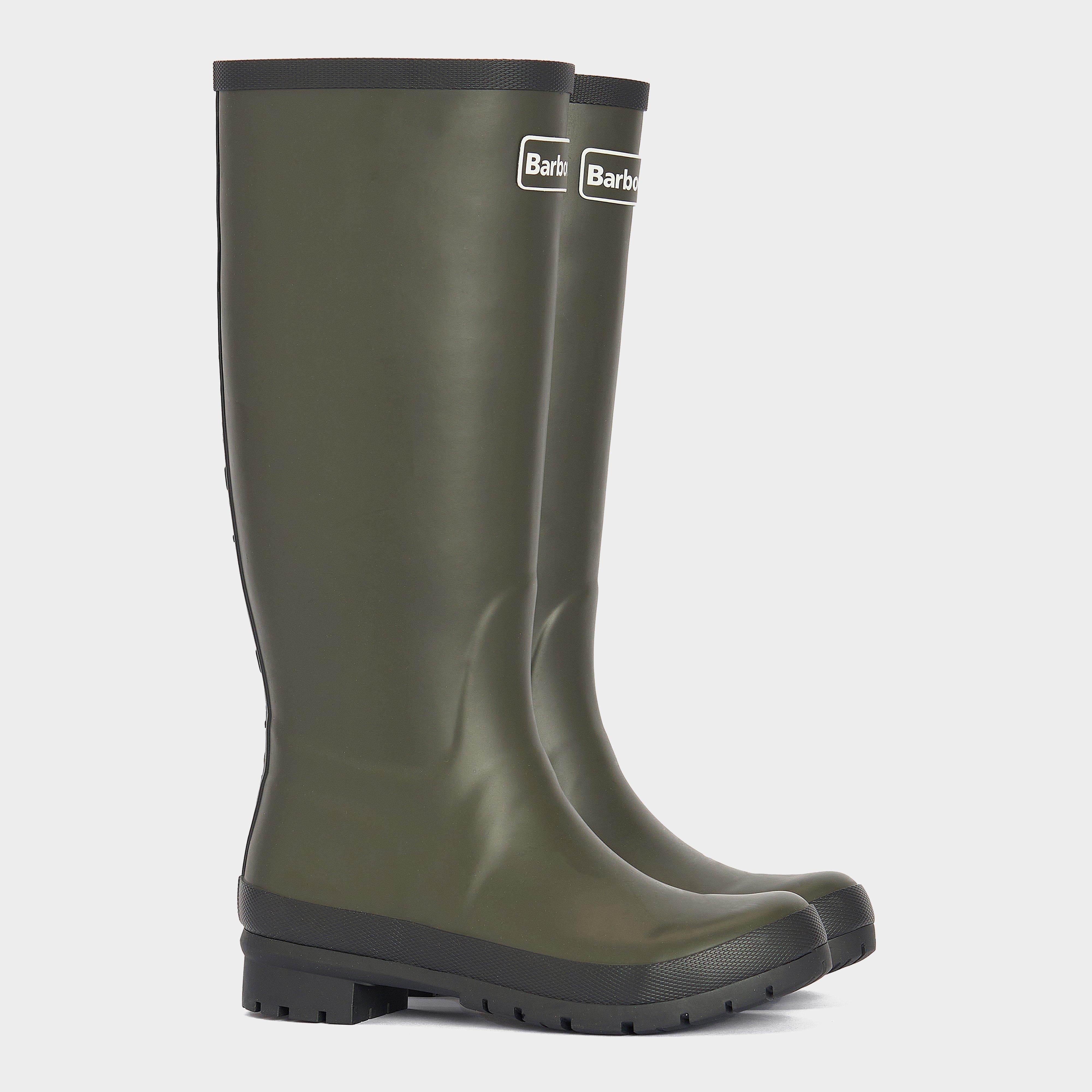Womens Abbey Wellington Boots Olive