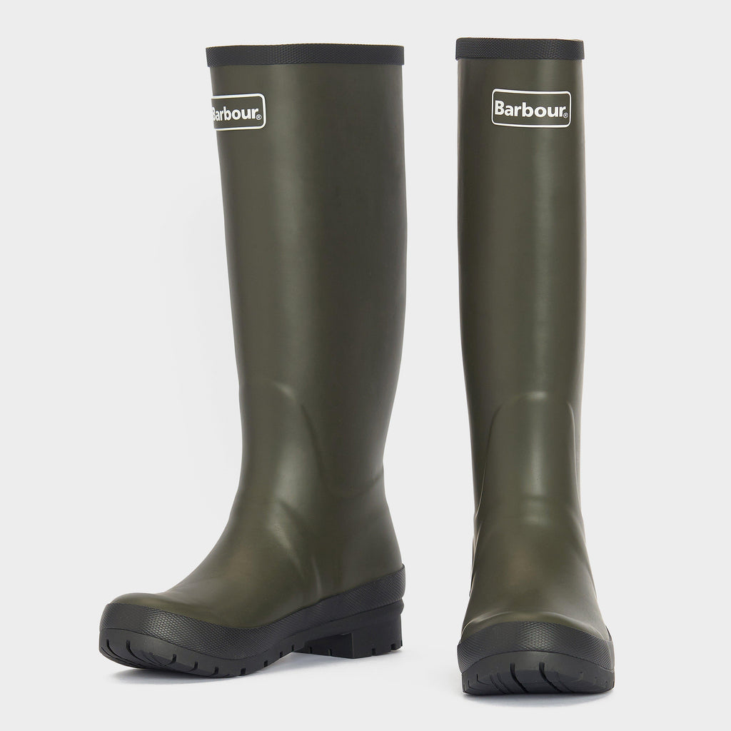 Womens Abbey Wellington Boots Olive