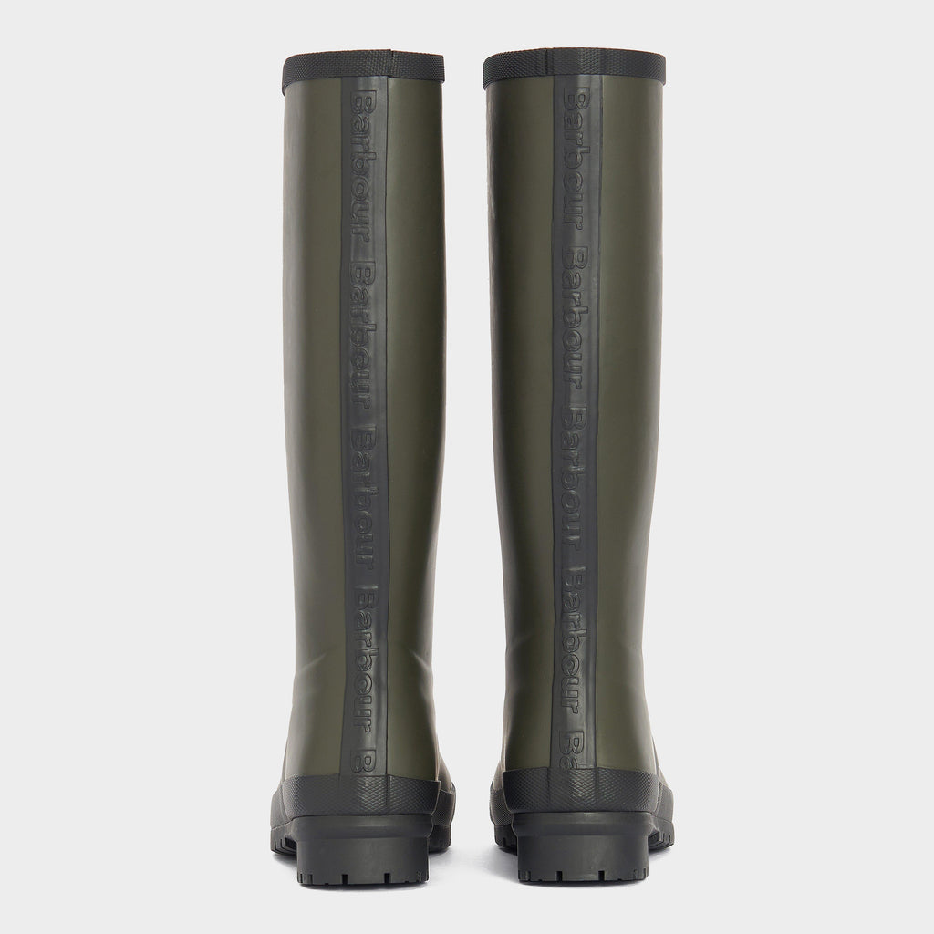Womens Abbey Wellington Boots Olive