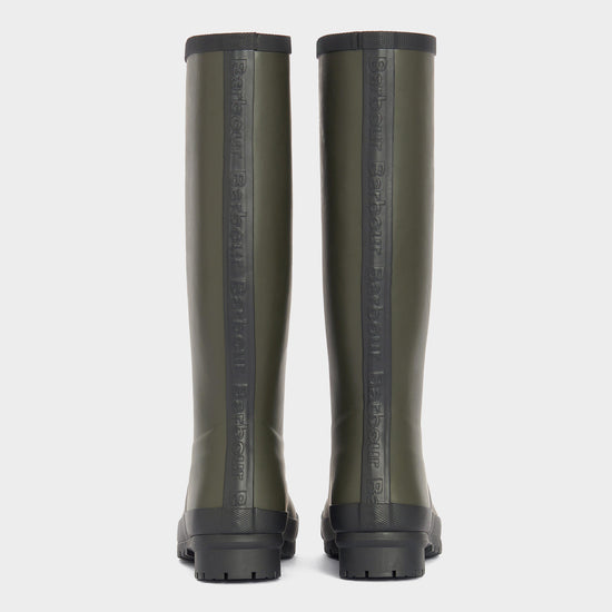 Womens Abbey Wellington Boots Olive
