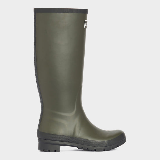 Womens Abbey Wellington Boots Olive