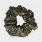 Diamond Show Scrunchie Forest Green/Gold
