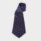 Childs Polka Dot Show Tie Navy/Cerise